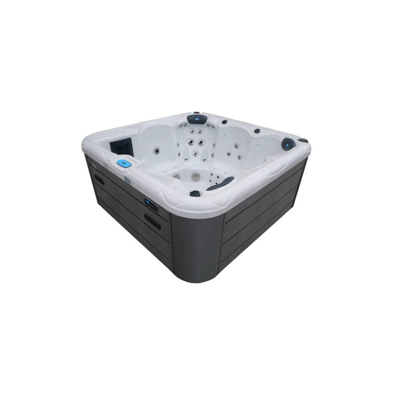 NatuSpa M 6/67 Home Spa with Bluetooth Cover and Ladder NatuSpa M 6/67 Home Spa with Bluetooth Cover and Ladder