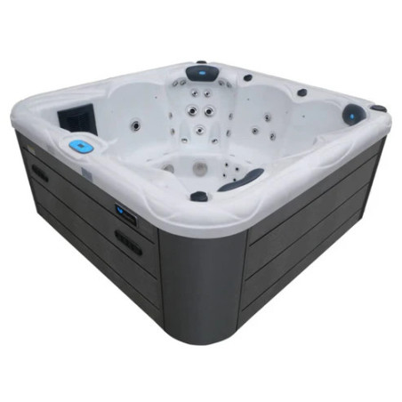 NatuSpa M 6/67 Home Spa with Bluetooth Cover and Ladder