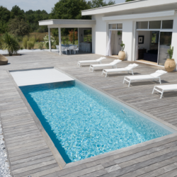 s-Lux submerged pool cover, elegant & safe design
