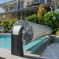 e‑Spark Heavy‑Duty Pool Cover with Ambient Lighting